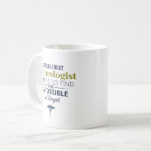 Großartiger Nephrologe Personalisierter Name  Kaffeetasse (Vorderseite Links)