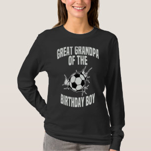 Großartiger Opa des Geburtstags der Boy-Fußball-Ma T-Shirt