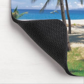 Großartiger Ozean-und Strand-Ansicht-Entwurf Mousepad (Ecke)