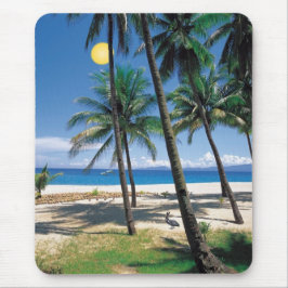 Großartiger Ozean-und Strand-Ansicht-Entwurf Mousepad
