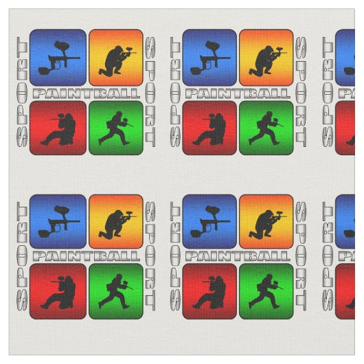 Großartiger Paintball Stoff (Nahaufnahme)