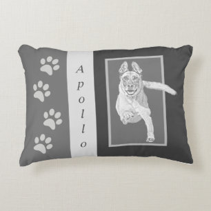 Großartiger Pencil Belgisch Malinois Accent Pillow Dekokissen