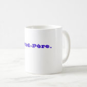 "Großartiger-Père" großartiger-père Tasse de Café (VorderseiteRechts)