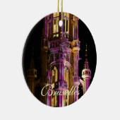 Großartiger Platz nachts Keramikornament (Rechts)