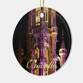 Großartiger Platz nachts Keramikornament (Links)