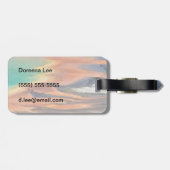 Großartiger prismatischer Frühlings-Abfluss Gepäckanhänger (Rückseite horizontal)