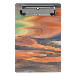Großartiger prismatischer Frühlings-Abfluss Mini Klemmbrett