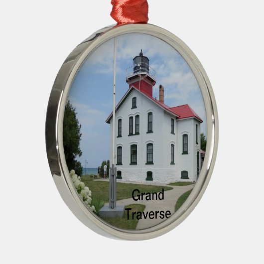 Großartiger Querleuchtturm Ornament Aus Metall (Rechts)