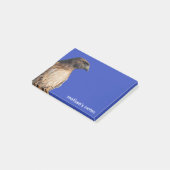 Großartiger Rotschwanzfalken in der Sonne Post-it Klebezettel (angewinkelt)