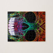 Großartiger Schädel Zuckerskull Dia De Los Muertos Puzzle (Horizontal)