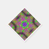 großartiger Sechs-Punkte-Stern Serviette (Ecke)