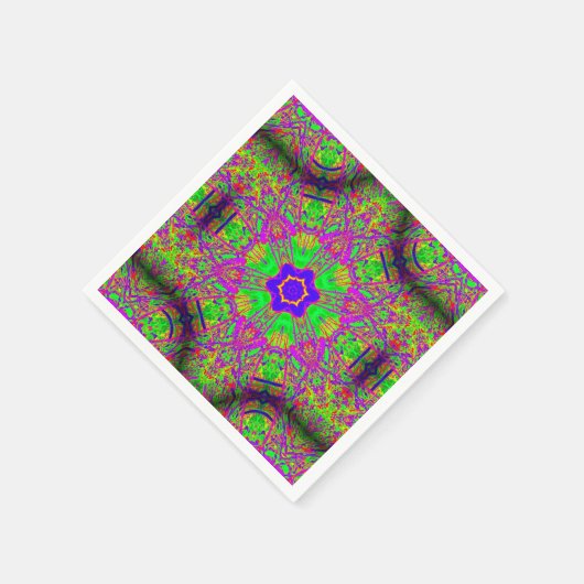 großartiger Sechs-Punkte-Stern Serviette (Ecke)