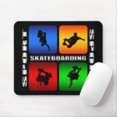 Großartiger Skateboarding Mousepad (Mit Mouse)