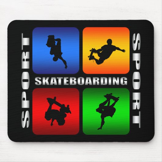 Großartiger Skateboarding Mousepad (Vorne)