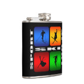 Großartiger Ski-Sport-angesagte Flasche Flachmann (Rechts)