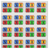 Großartiger Snowboarder-Snowboarding Stoff (Muster)