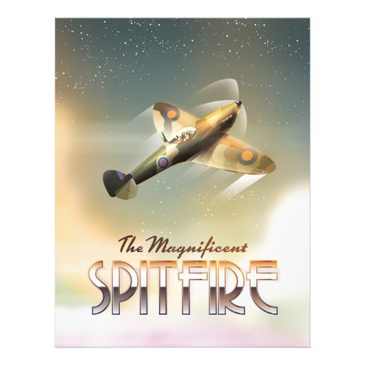 Großartiger Spitzfeuerplakat Fotodruck (Vorne)