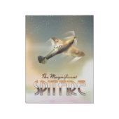 Großartiger Spitzfeuerplakat Notizblock (Rotiert)