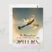 Großartiger Spitzfeuerplakat Postkarte (Vorne/Hinten)