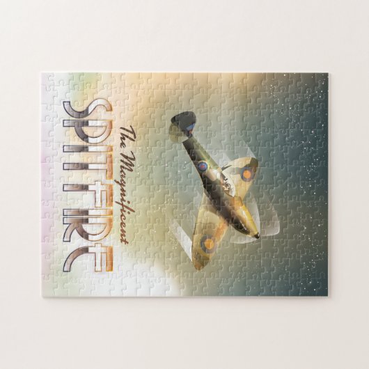 Großartiger Spitzfeuerplakat Puzzle (Horizontal)