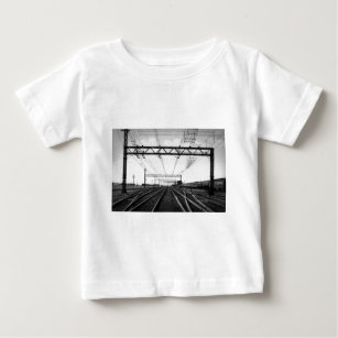 Großartiger Stamm-Bahnyard-Vintager Hafen Hurone Baby T-shirt