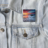 Großartiger Steinstrand des Sonnenuntergang-|, EL Button (Beispiel)