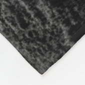 Großartiger Teton Gebirgszug in Schwarzweiss Fleecedecke (Ecke)