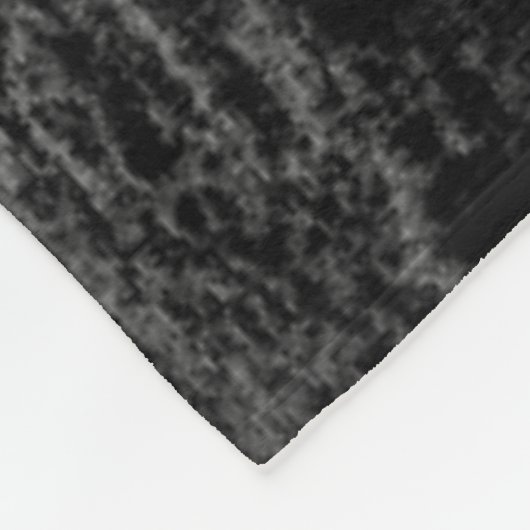 Großartiger Teton Gebirgszug in Schwarzweiss Fleecedecke (Ecke)