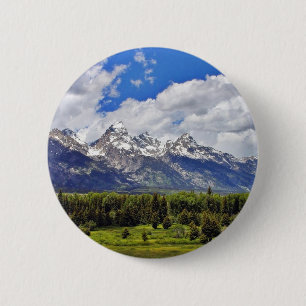 Großartiger Teton Nationalpark Button