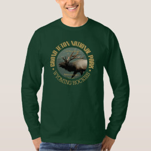 Großartiger Teton Nationalpark (Elche) T-Shirt