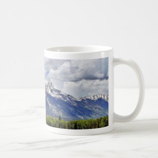 Großartiger Teton Nationalpark Kaffeetasse (Rechts)