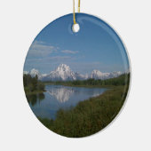 Großartiger Teton Nationalpark Keramikornament (Links)