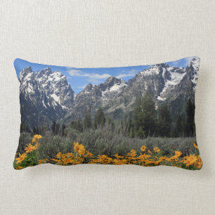 Großartiger Teton Nationalpark Lendenkissen