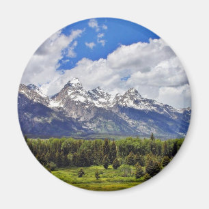 Großartiger Teton Nationalpark Magnet