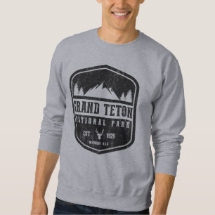 Großartiger Teton Nationalpark Sweatshirt