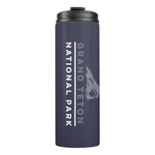 Großartiger Teton Nationalpark Thermosbecher