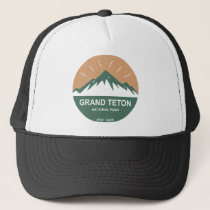 Großartiger Teton Nationalpark Truckerkappe