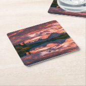 Großartiger Teton Nationalpark, Wyoming Rechteckiger Pappuntersetzer (angewinkelt)