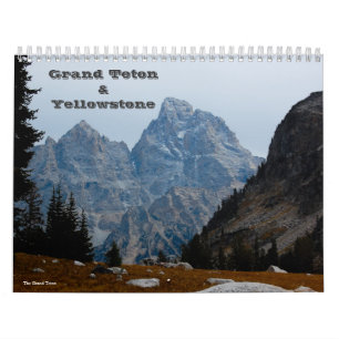 Großartiger Teton und Yellowstone-Kalender Kalender