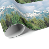 Großartiger Tetons Park Geschenkpapier (Rolleneckpunkt)