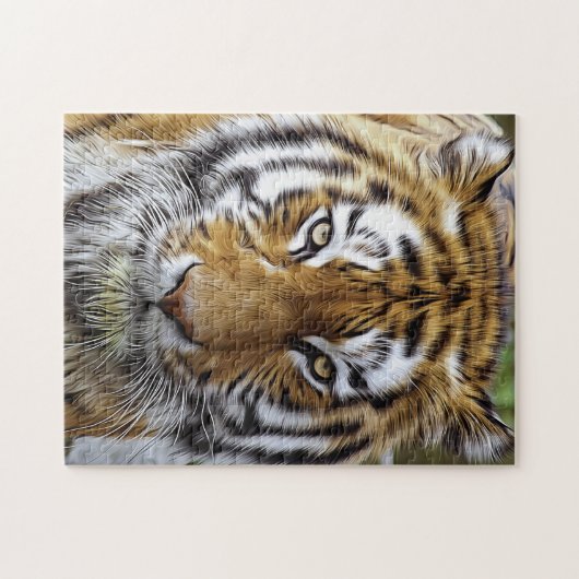 Großartiger Tiger| Große Katzen Puzzle (Horizontal)