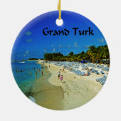 Großartiger Türke Keramik Ornament (Hinten)