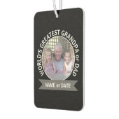 Großartiger Vater Großoper-Vorlage für benutzerdef Autolufterfrischer (Links)