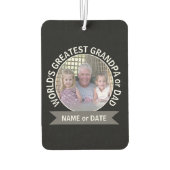 Großartiger Vater Großoper-Vorlage für benutzerdef Autolufterfrischer (Rückseite)