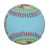 Großartiger Vater Großoper-Vorlage für benutzerdef Baseball (Rückseite)