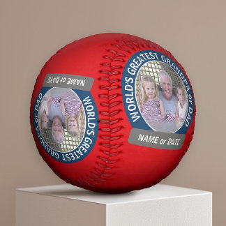 Großartiger Vater Großoper-Vorlage für benutzerdef Baseball