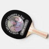 Großartiger Vater Großoper-Vorlage für benutzerdef Tischtennis Schläger (Seitenansicht)