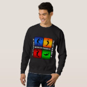 Großartiger Volleyball Sweatshirt (Vorne ganz)