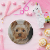 Großartiger Yorkshire Terrier Pappteller (Party)