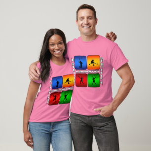 Großartiges Badminton T-Shirt